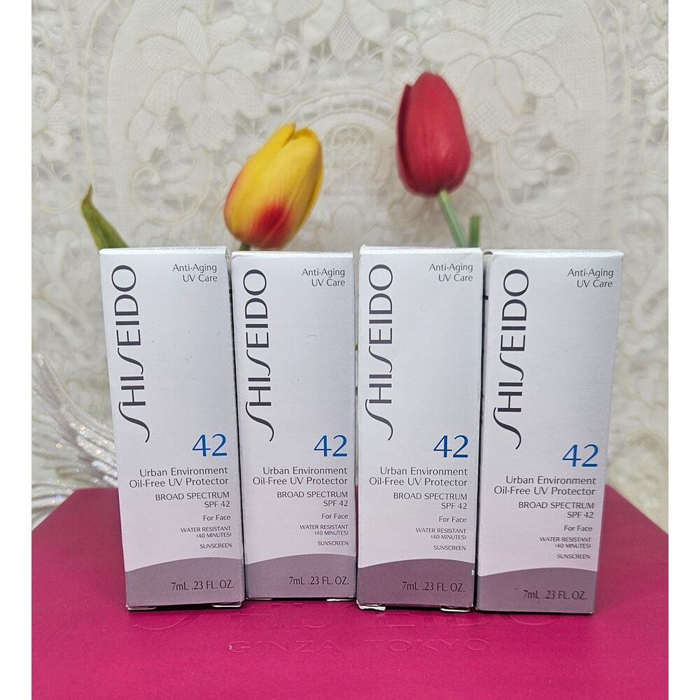 4X Shiseido Urban Protector Spf42 7ml NIB